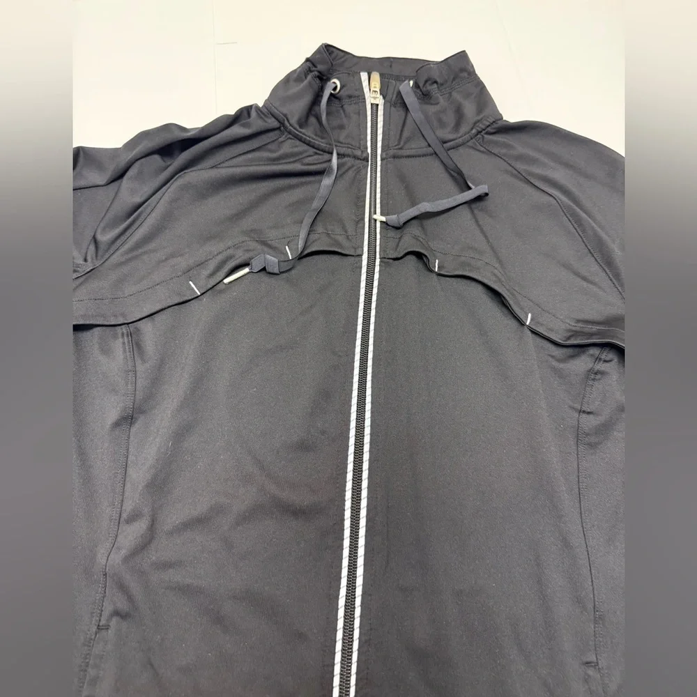 T379- Champion Black Full-Zip Jacket - Picture 5 of 13